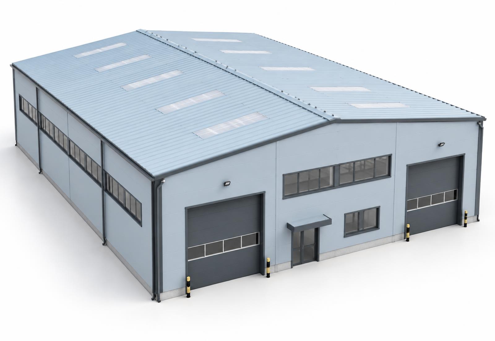 Compleet industrieel gebouwschilsysteem